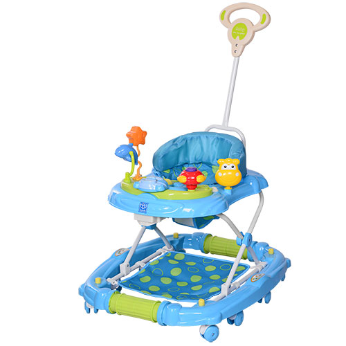 Ходунки детские Bambi  5302, с качалкой, с родительской ручкой